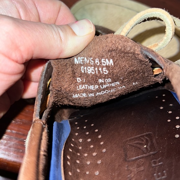 Sperry Top Sider Authentic original Boat Shoe, brown leather - Picture 7 of 7